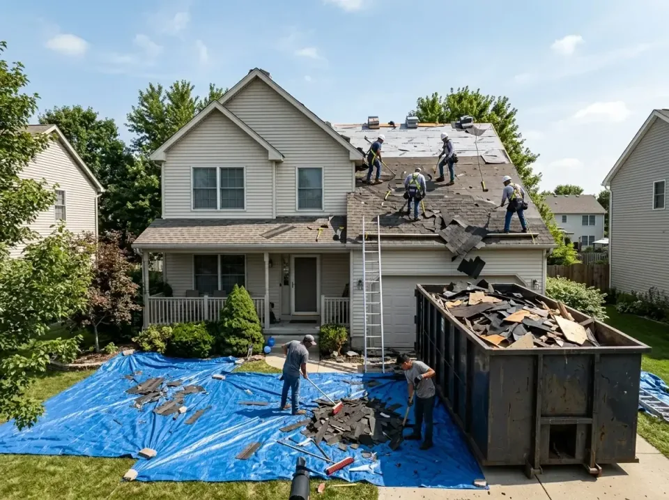 roof-replacement-debris-remova-004 — frequently asked questions, Cheapest Dumpster Rentals in Harrisburg, SD